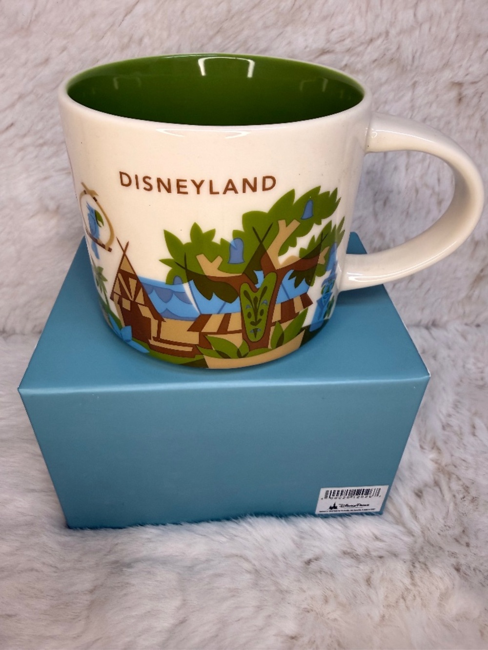 Starbucks Disneyland Adventureland You are Here Tiki Room Disney Parks Mug NIB